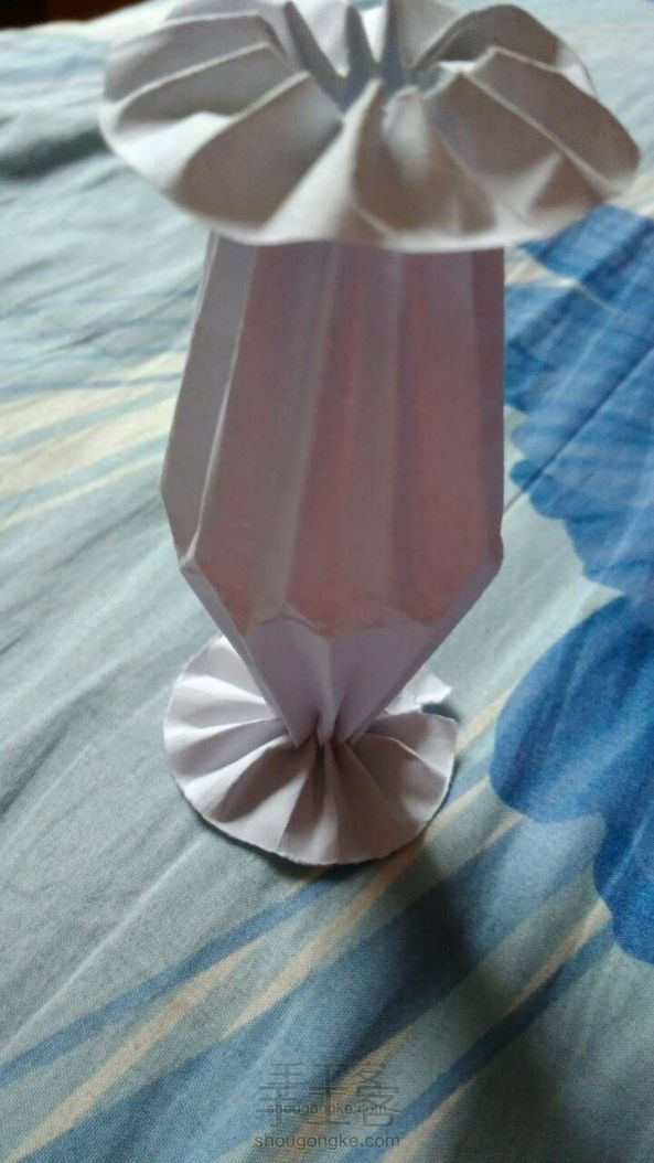 帆思折纸之花瓶