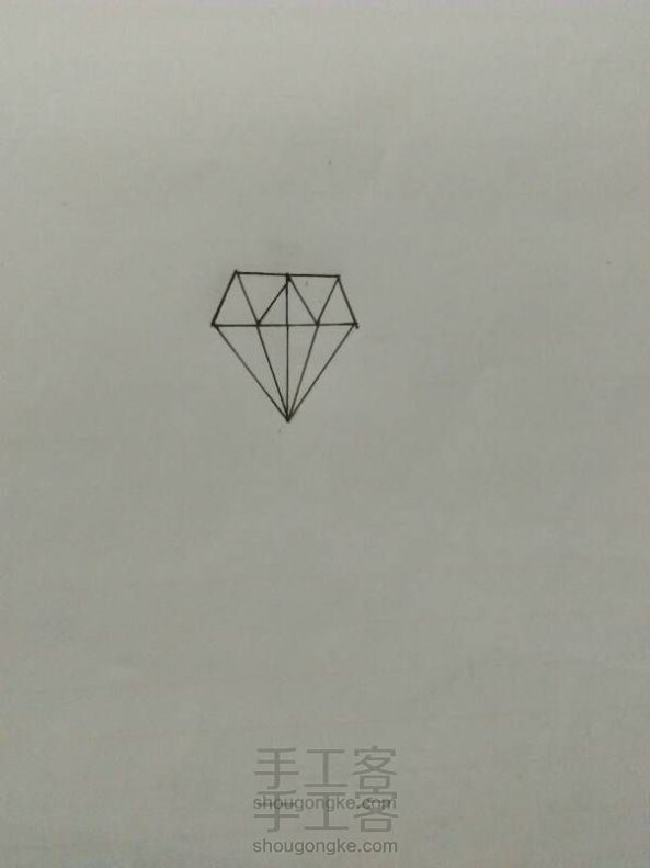 教你画钻石💎