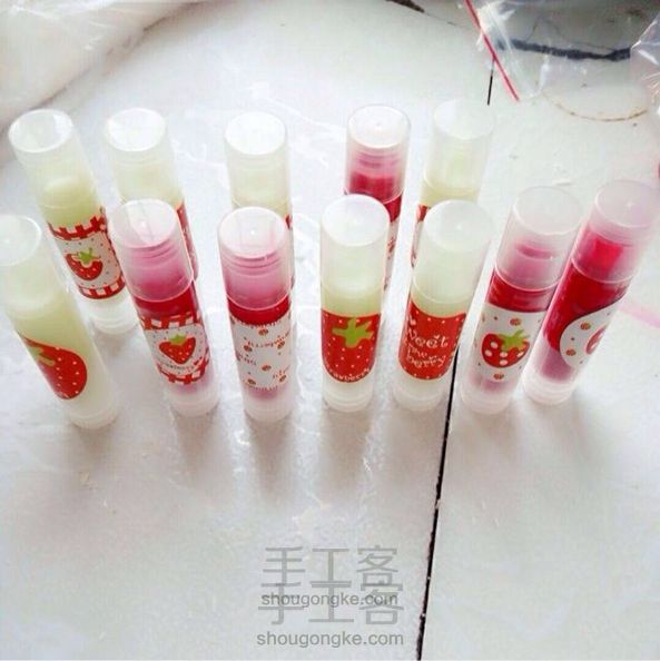 (半转)自制玫瑰口红