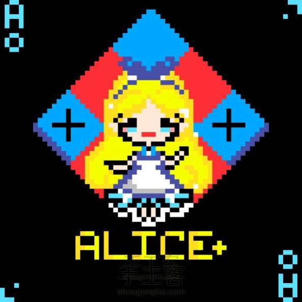 Alice纸牌绘画教程