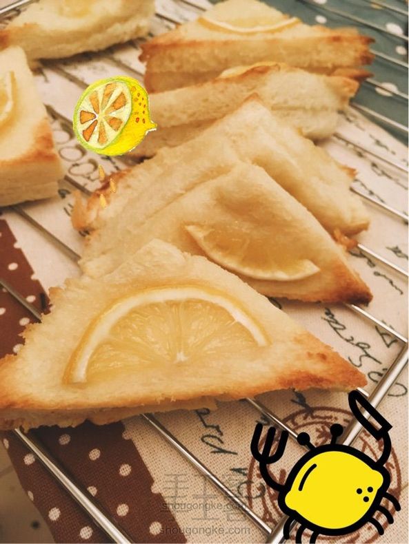 柠檬蜂蜜吐司🍋