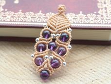 紫水晶的珠子选的大了点