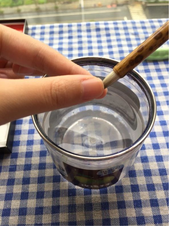 新毛笔开封、试色!
