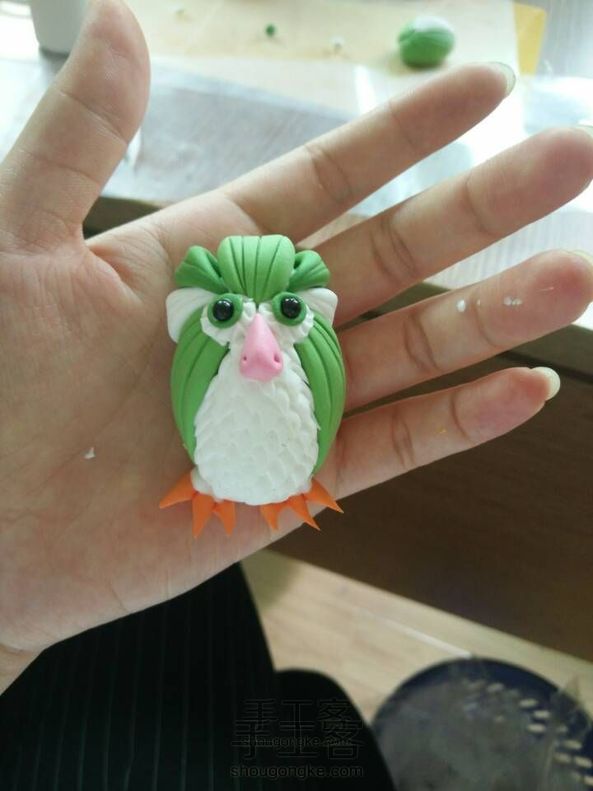 可爱猫头鹰,别说它是龙