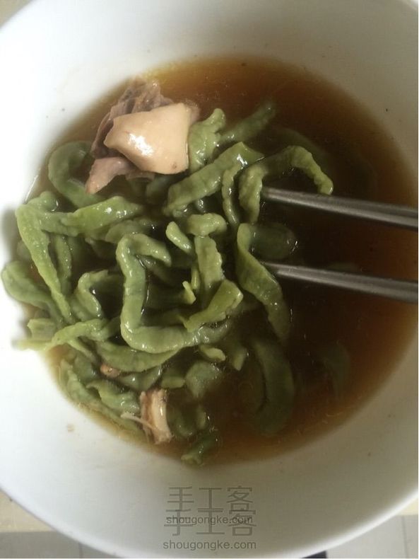 手工蔬菜面