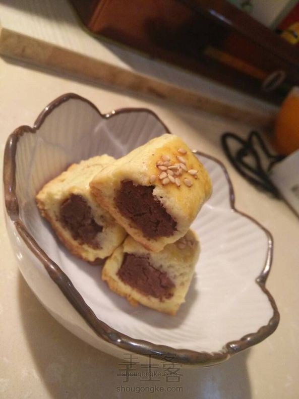 迷你红豆酥