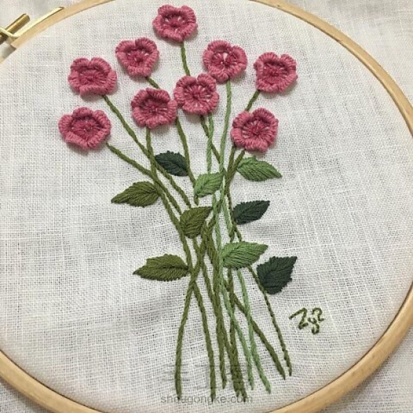 野蔷薇🌺刺绣