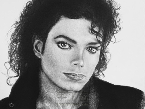 素描Michael Jackson