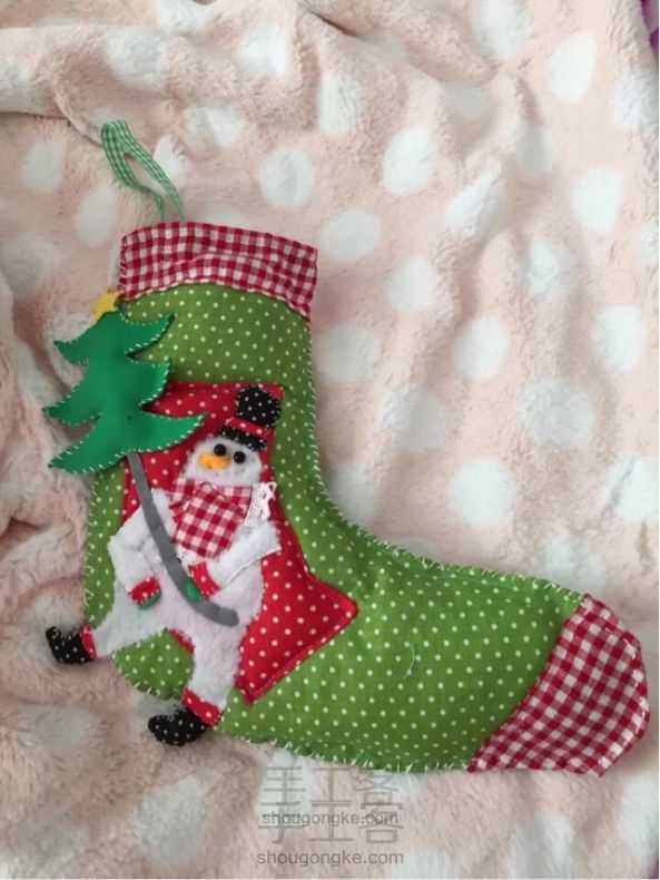 圣诞老人的袜子口袋