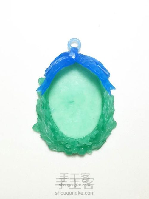 首饰软蜡制作石头包镶吊坠 第15步