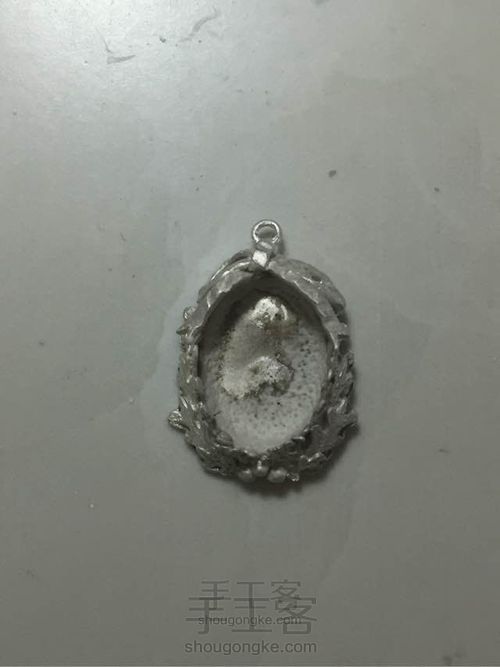 首饰软蜡制作石头包镶吊坠 第25步