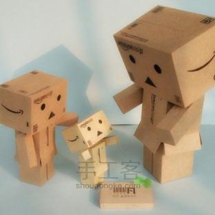 【非凡工作室】阿楞一家人纸模型材料包可售
