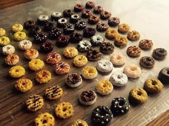 新手简易初级甜甜圈制作