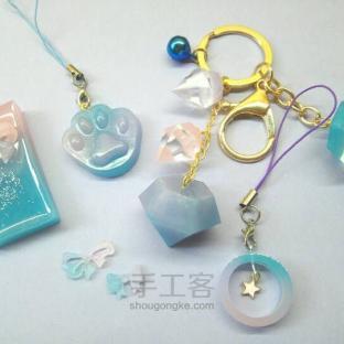 那一片美丽的星空  6种星空款吊饰