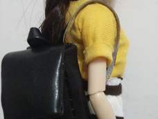 🎒黑色皮质双肩包 🎒黑色皮质双肩包
