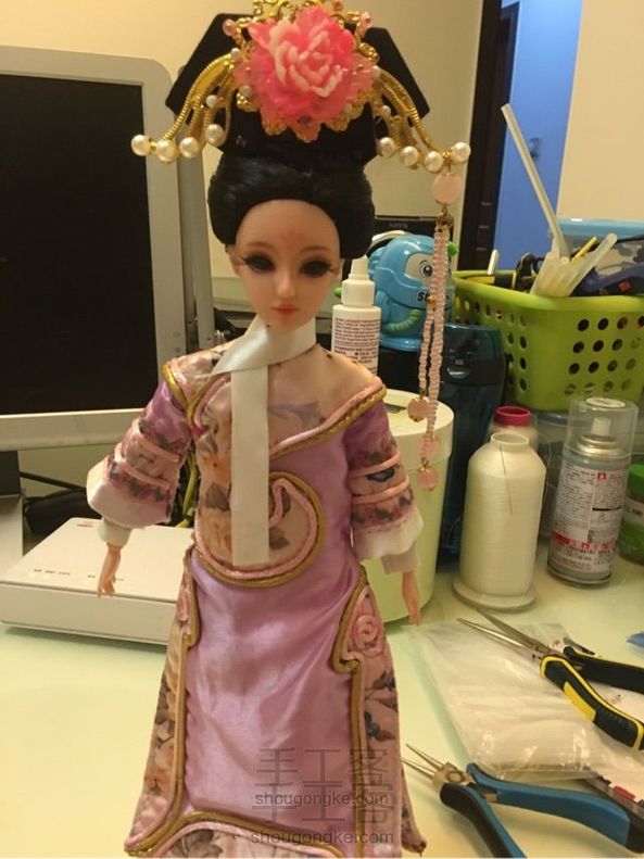 娃娃旗服(明玉格格)