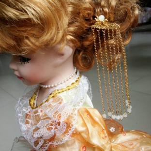 古风发簪挂坠版左右可戴款