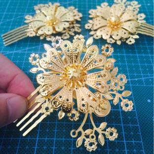 F私人订制手作原创教程  套系の古典发簪