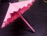 【子皿】纸伞【童年折纸】