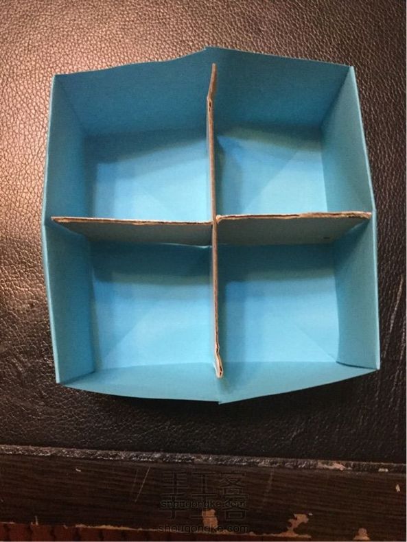 教你做四格置物盒~