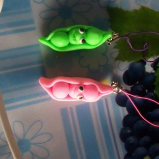 情侣💑豌豆荚🐛手机链