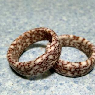 金丝菩提情侣对戒