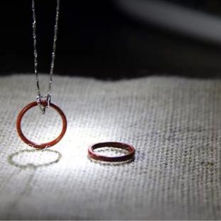 新年快乐  送给自己的礼物情侣戒指  木戒指