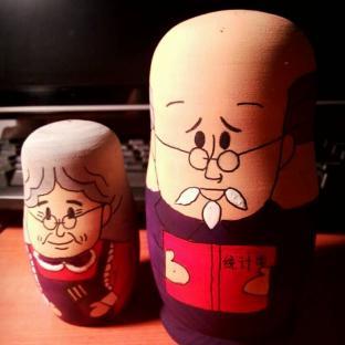 手绘套娃 情侣版