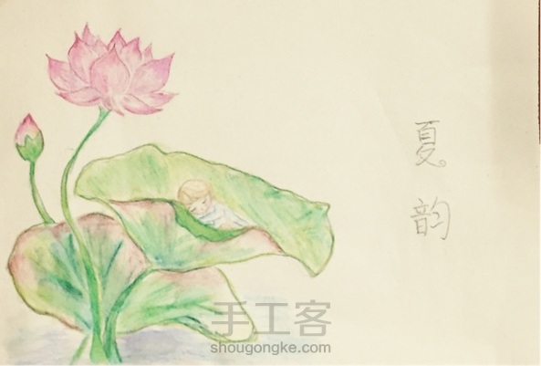 夏天壁纸,(荷塘)