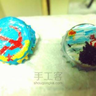 【旧物改造】汽水瓶盖变冒险家小徽章