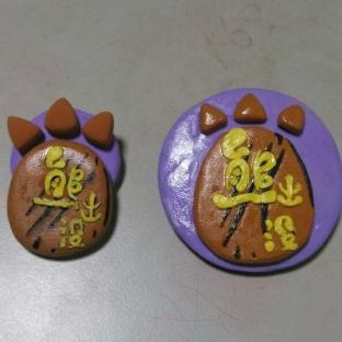 轻粘土熊出没胸章