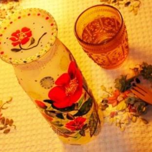 姹紫嫣红，尽情释放——手绘宜家玻璃瓶