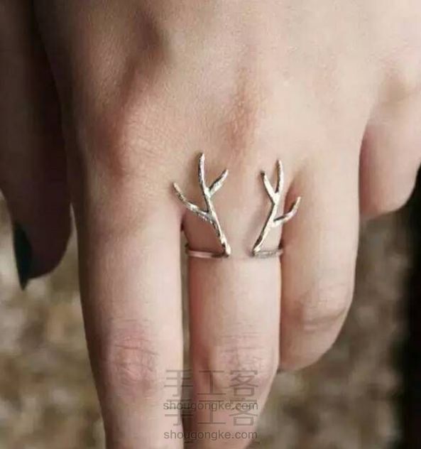 麋鹿戒指
