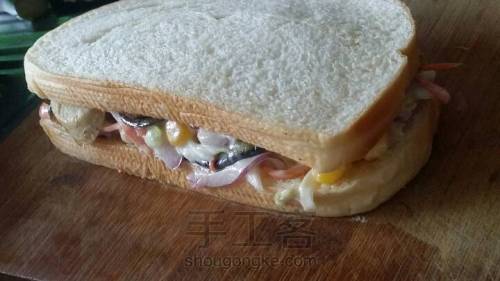 素 Sandwich^^(原创)
郊游野餐早餐 必备美食 第7步