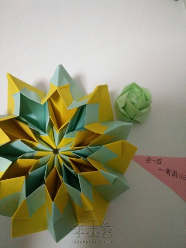 🔆折纸烟花🔆神奇哭了!