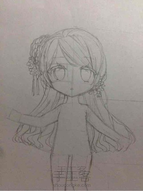 【十九染原创】桃花姬 第9步