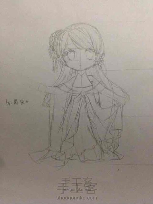 【十九染原创】桃花姬 第10步