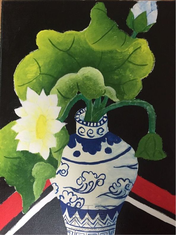 墙壁挂画 花瓶