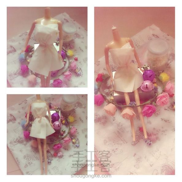 超简单可爱娃娃连衣裙睡衣
