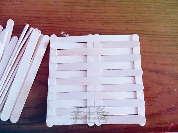 雪糕棍变防烫垫^ω^