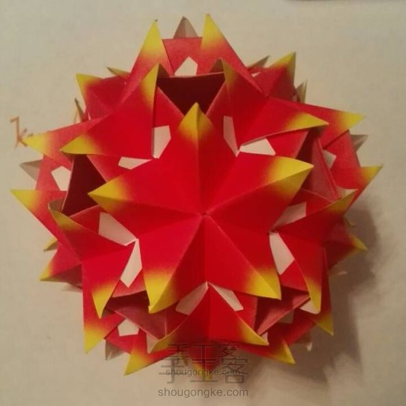 折纸花球w