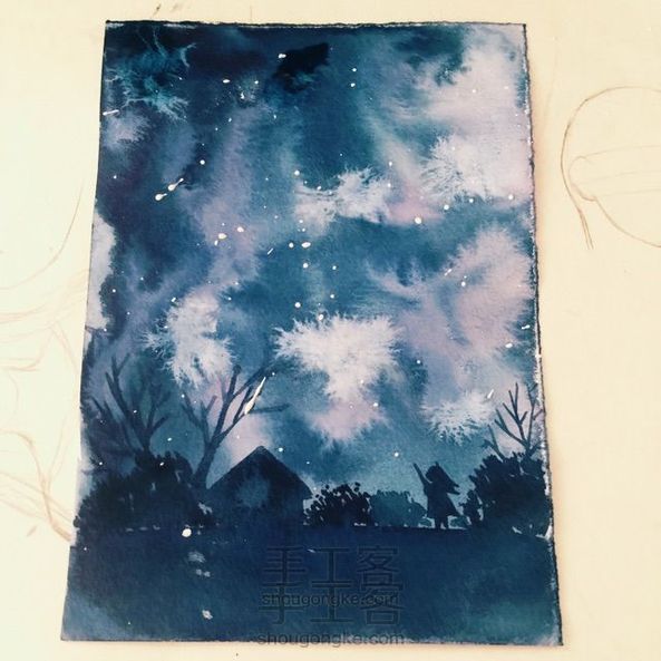 简单画一个星空(新手向