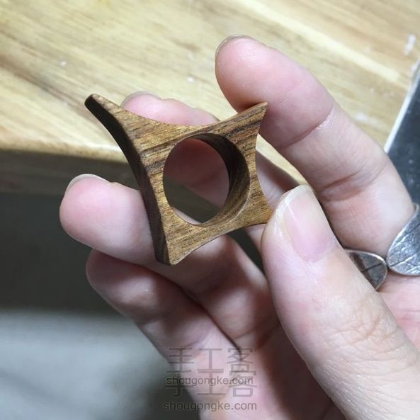 极简几何防身戒指