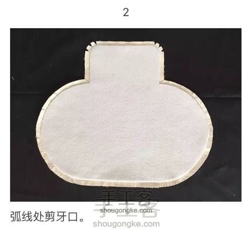 【材料包可购】复古棉麻手拿包 第8步