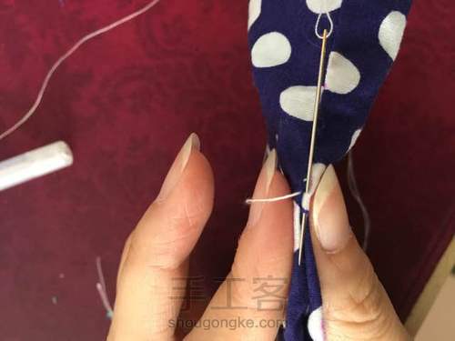 【小希爱手作】超级简单拼布卡包·材料包有售 第11步