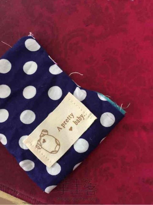 【小希爱手作】超级简单拼布卡包·材料包有售 第10步