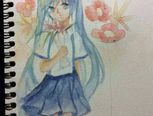 如何优雅的画初音