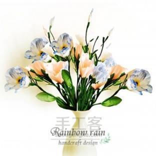 染色桔梗花教程