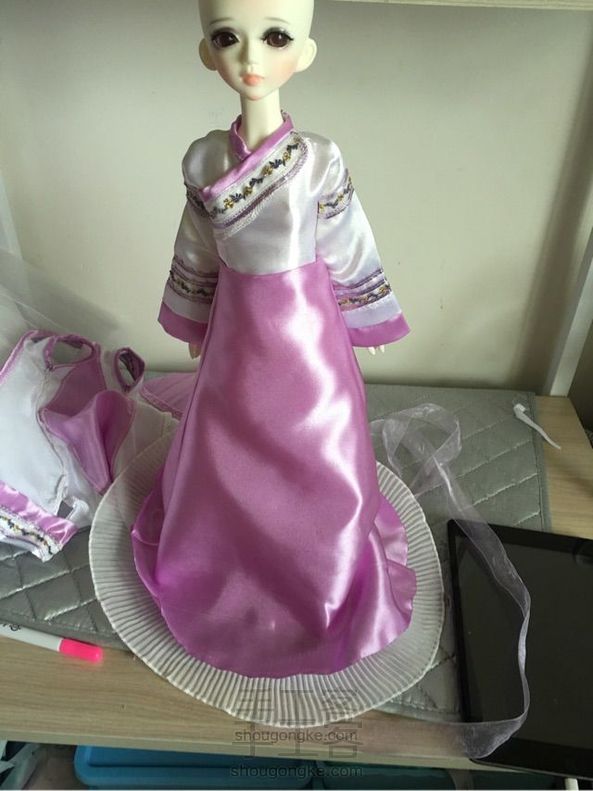 bjd4分古风娃衣