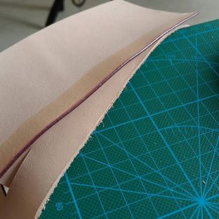 关于植鞣革封边的一些事